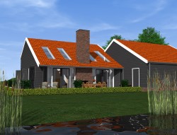 Bouw van een mantelzorgwoning