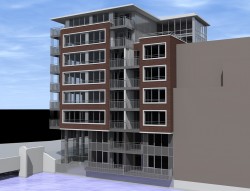 Studie 48 appartementen te Amsterdam