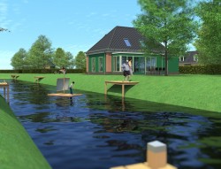 Visualisatie vakantiepark Ursemmer Hof